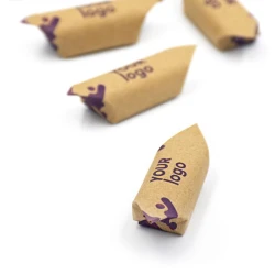 Конфета "Красный мак" с логотипом 13 г крафт